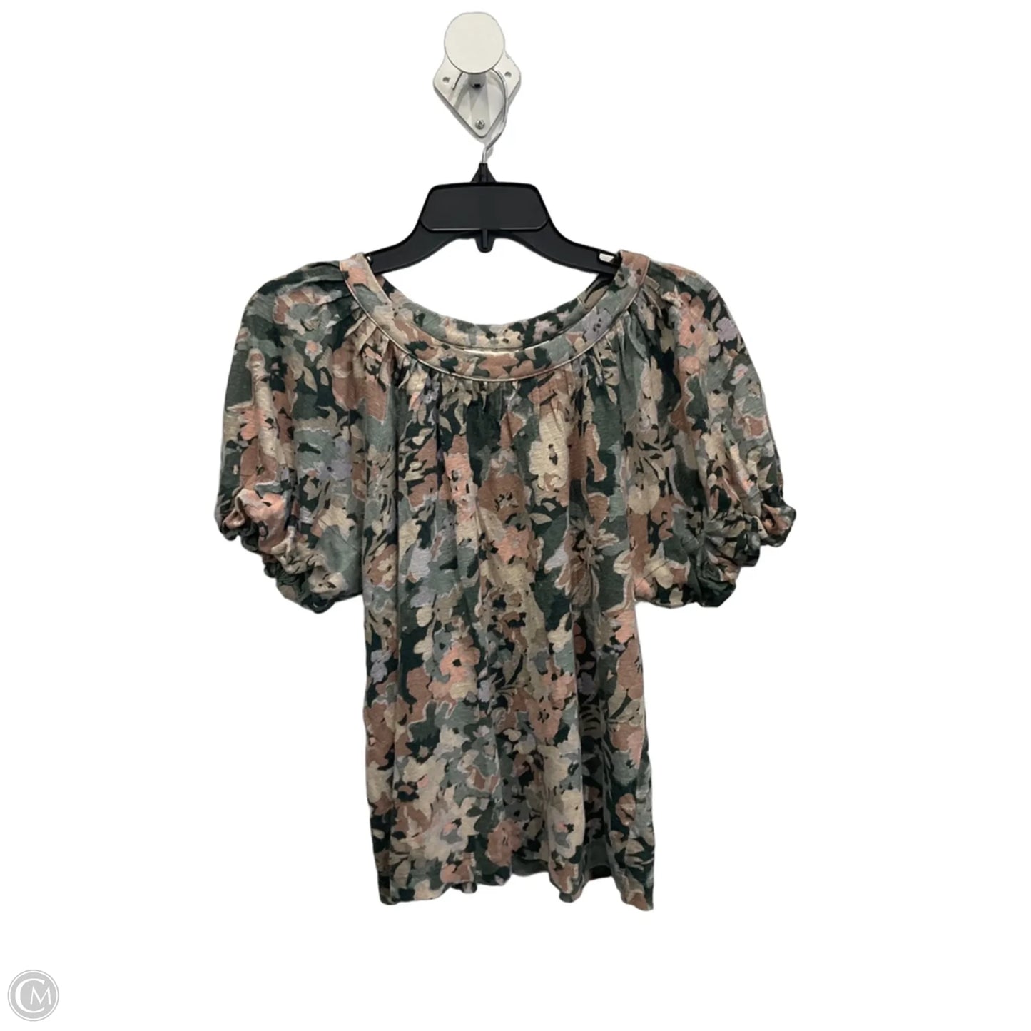 Top Short Sleeve By Maeve In Floral Print, Size: S
