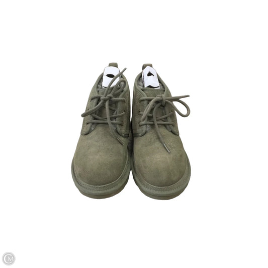 Boots Designer By Ugg In Green, Size: 7