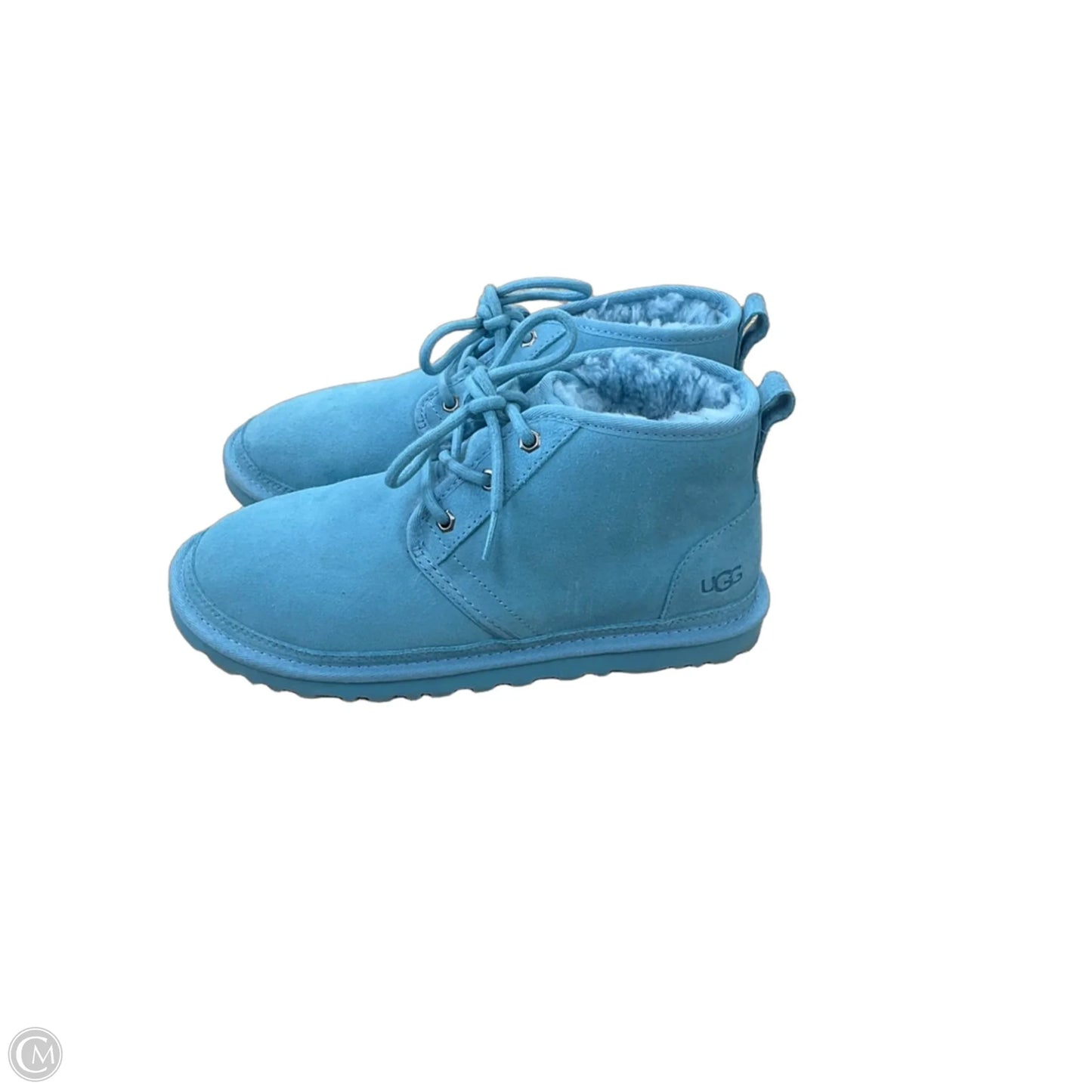 Boots Designer By Ugg In Blue, Size: 7