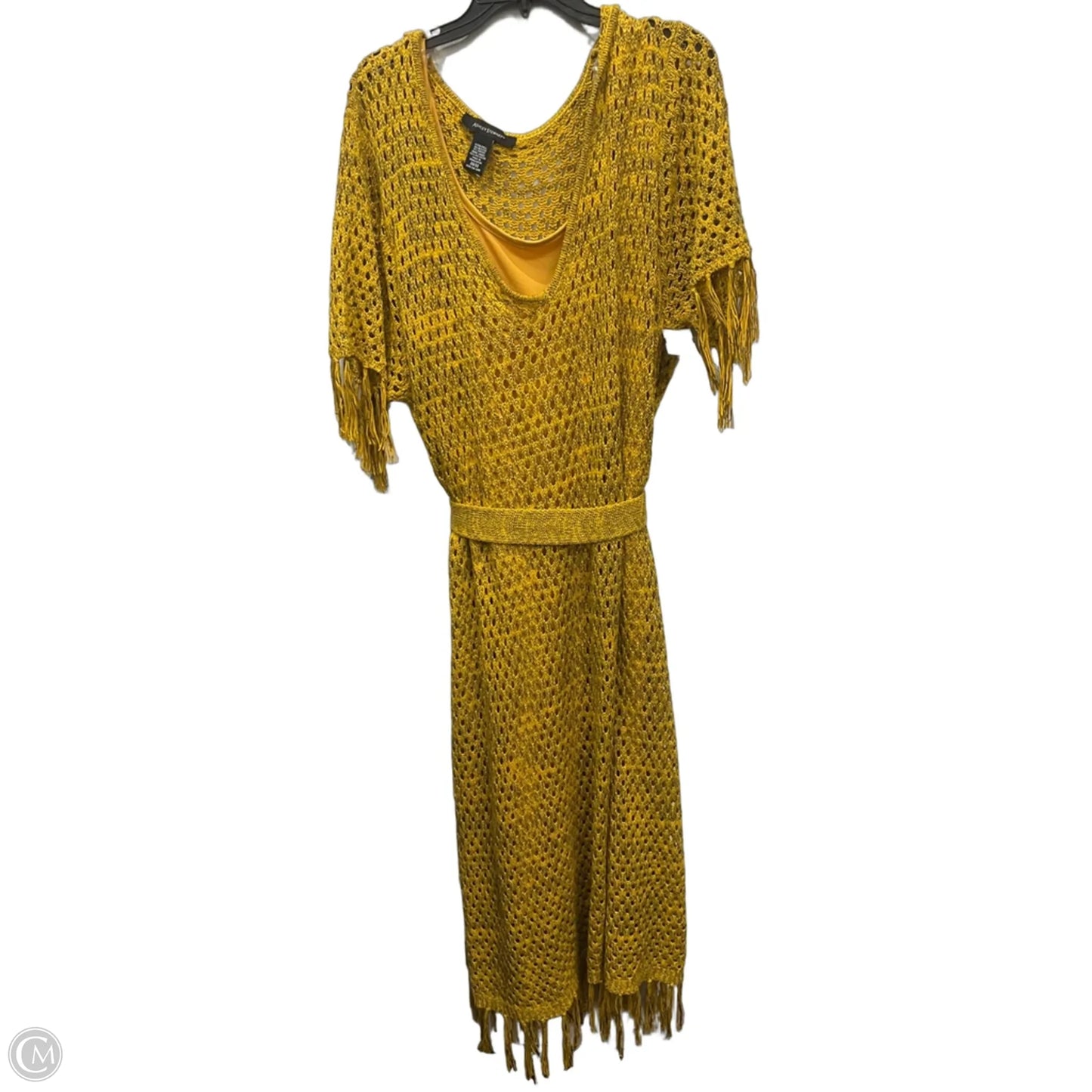 Dress Casual Maxi By Ashley Stewart In Yellow, Size: 4x
