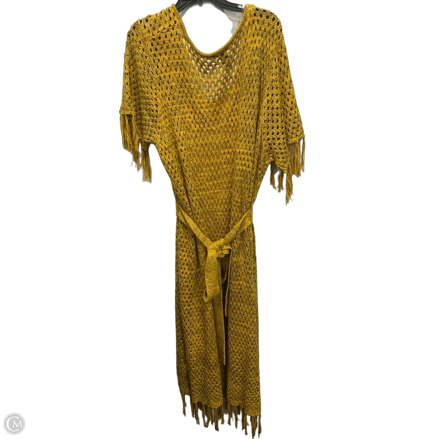 Dress Casual Maxi By Ashley Stewart In Yellow, Size: 4x