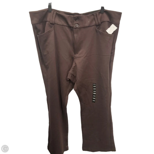 Pants Dress By Torrid In Brown, Size: 24