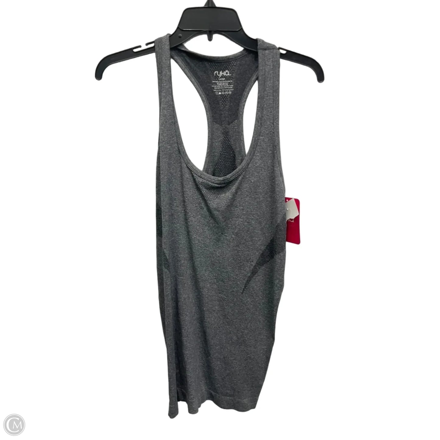 Athletic Tank Top By Ryka In Grey, Size: L