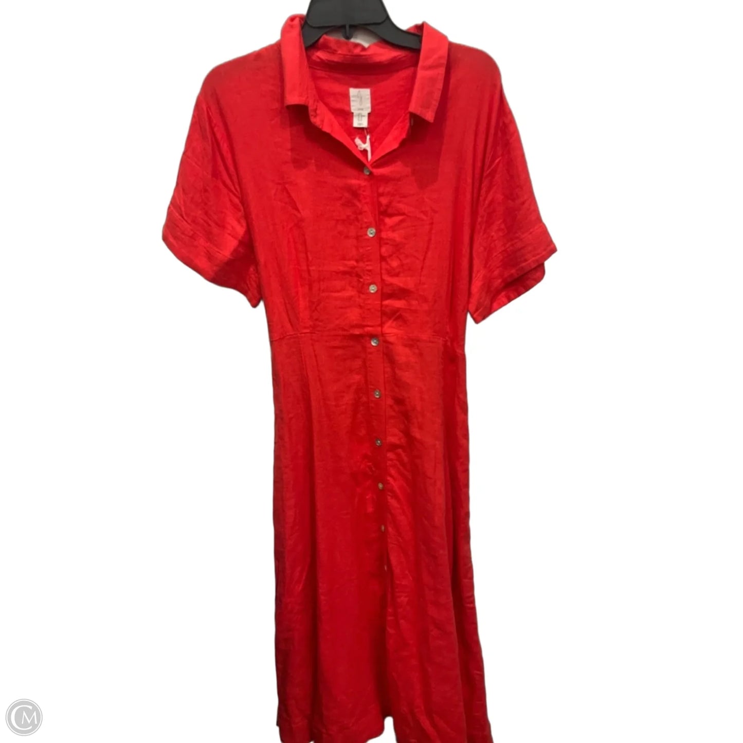Dress Casual Maxi By Joie In Orange, Size: Xl