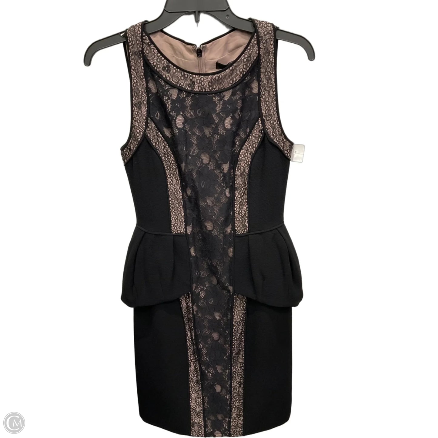 Dress Work By Bcbgmaxazria In Black & Brown, Size: Xs