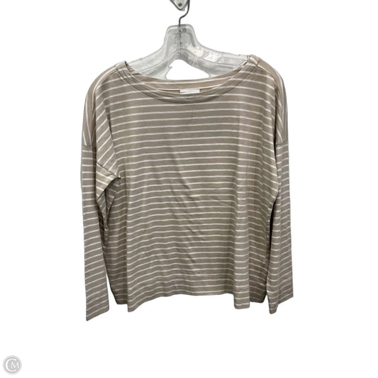 Top Long Sleeve By J. Jill In Tan, Size: Mp