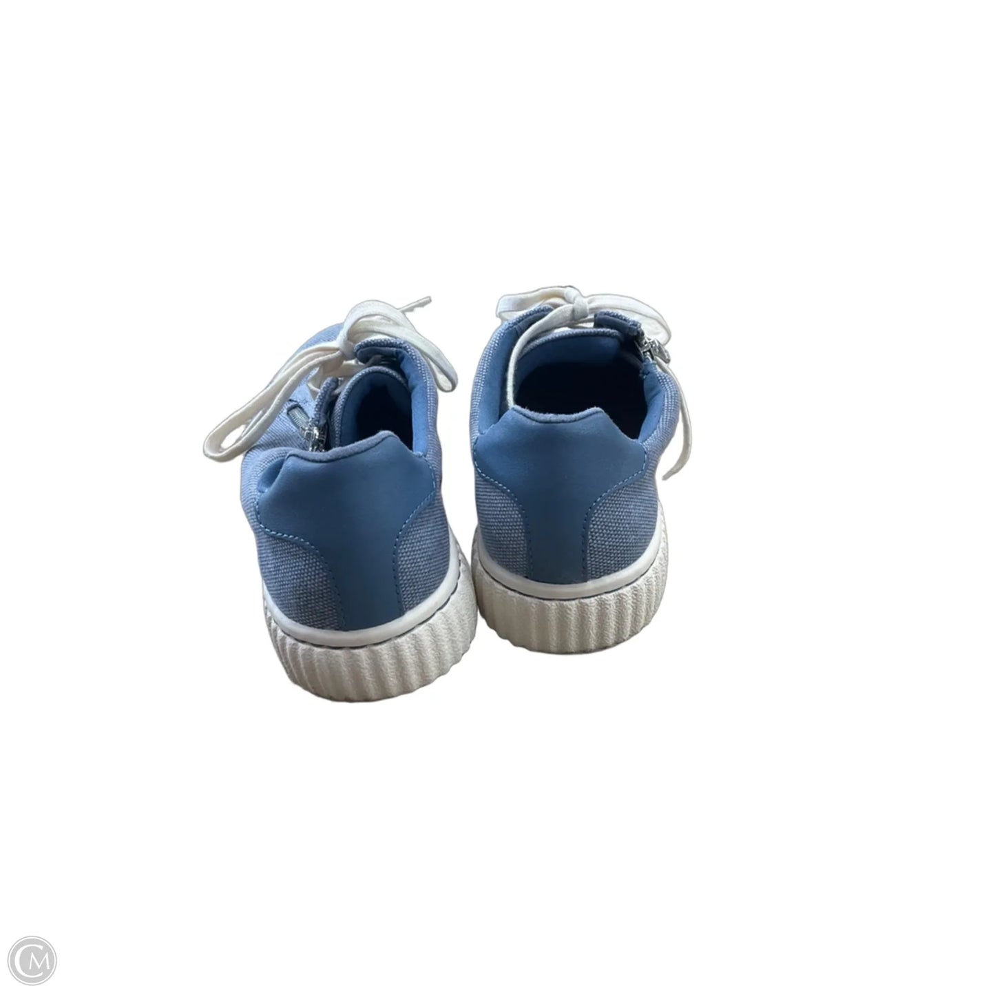 Shoes Sneakers By Clarks In Blue, Size: 7.5