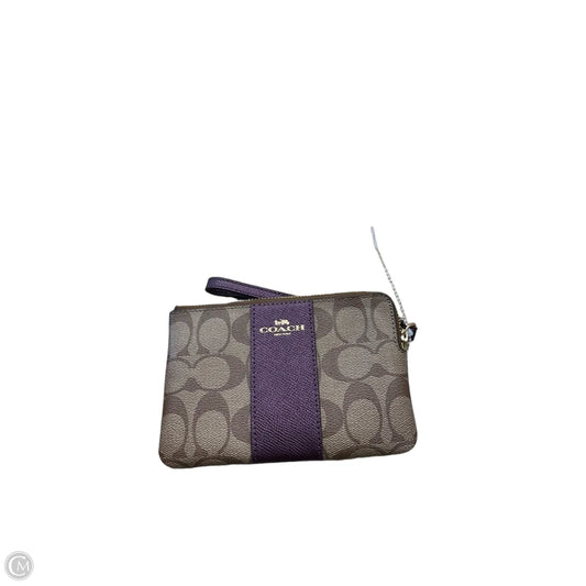 Wristlet Designer By Coach, Size: Small