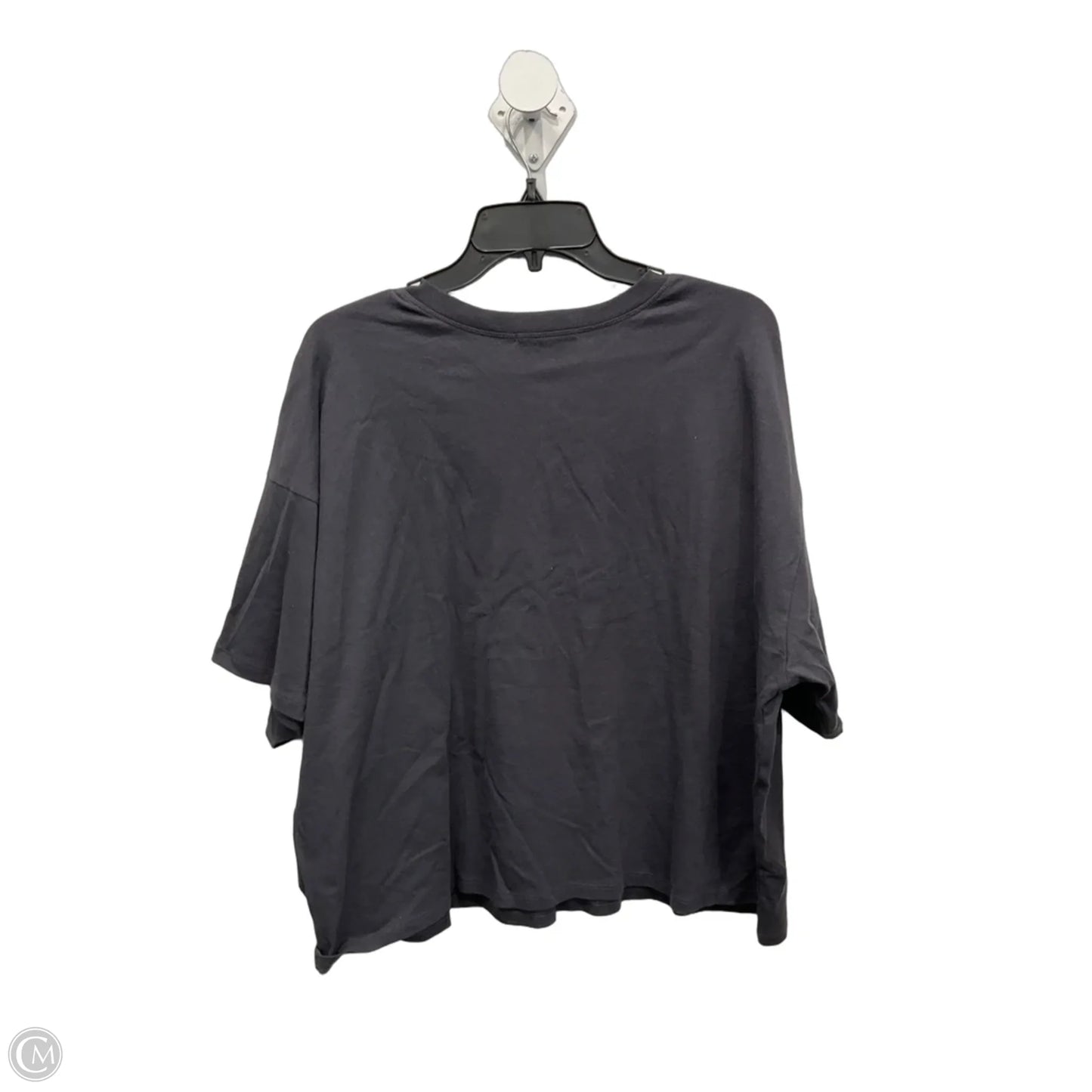 Top Short Sleeve By Clothes Mentor In Grey, Size: 1x