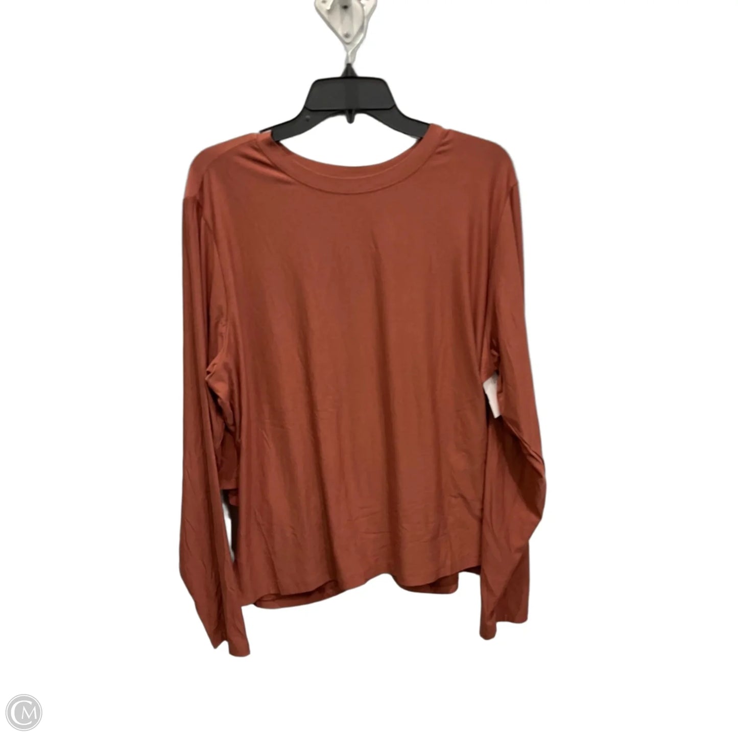 Top Long Sleeve By Old Navy In Copper, Size: Xxl