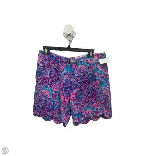 Shorts Designer By Lilly Pulitzer In Blue & Pink, Size: 6
