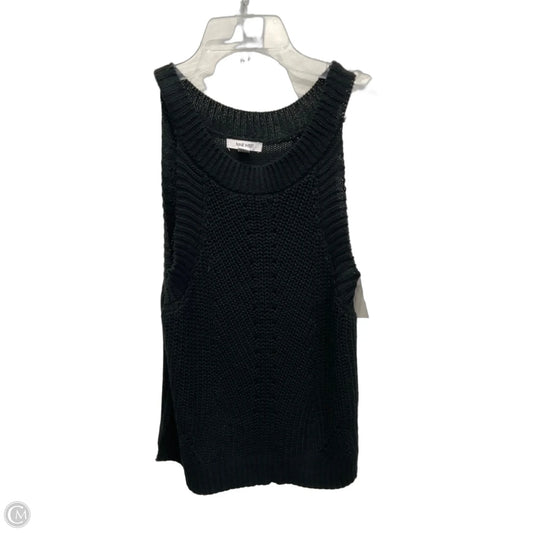 Top Sleeveless By Nine West Apparel In Black, Size: S