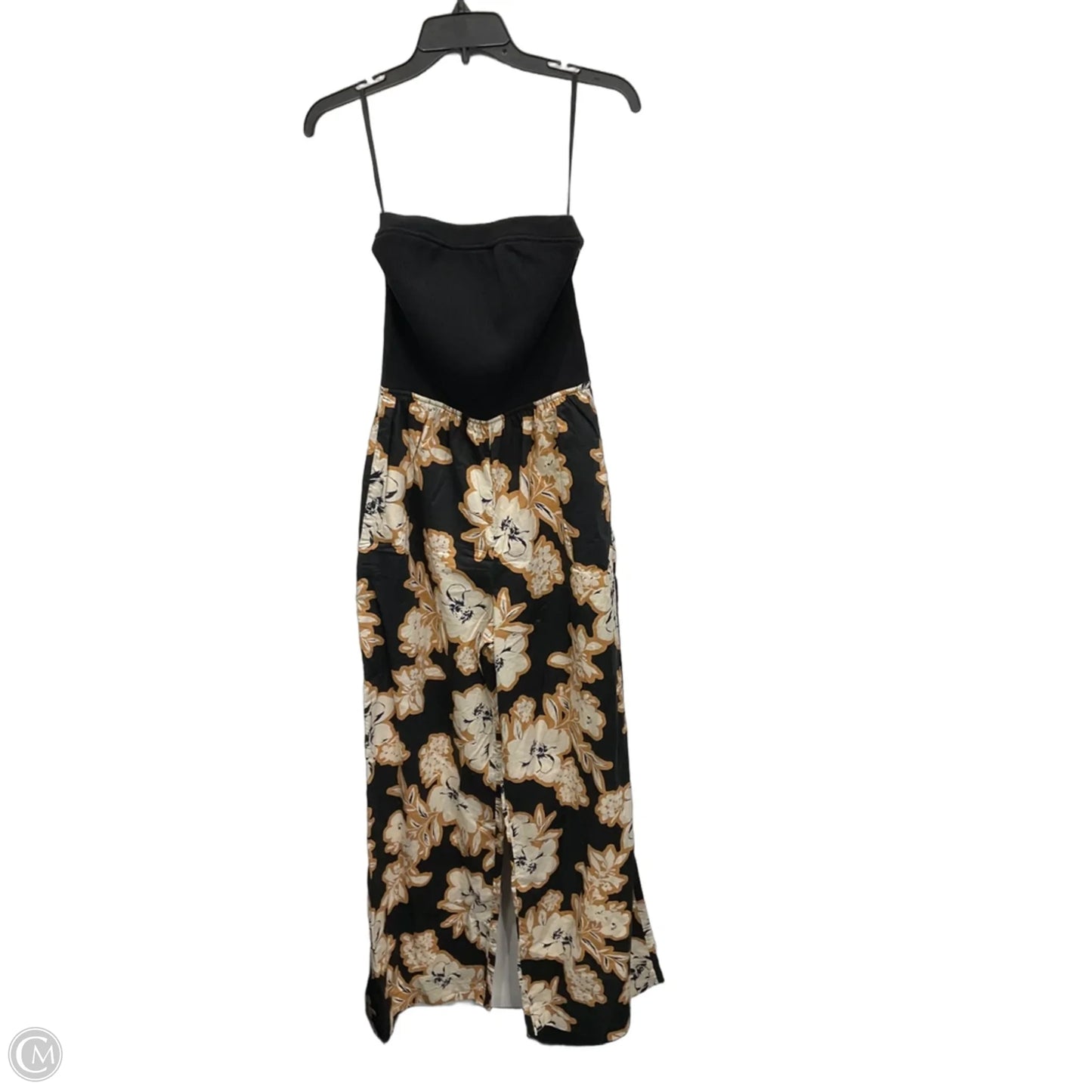 Jumpsuit By Evereve In Black & Brown, Size: M