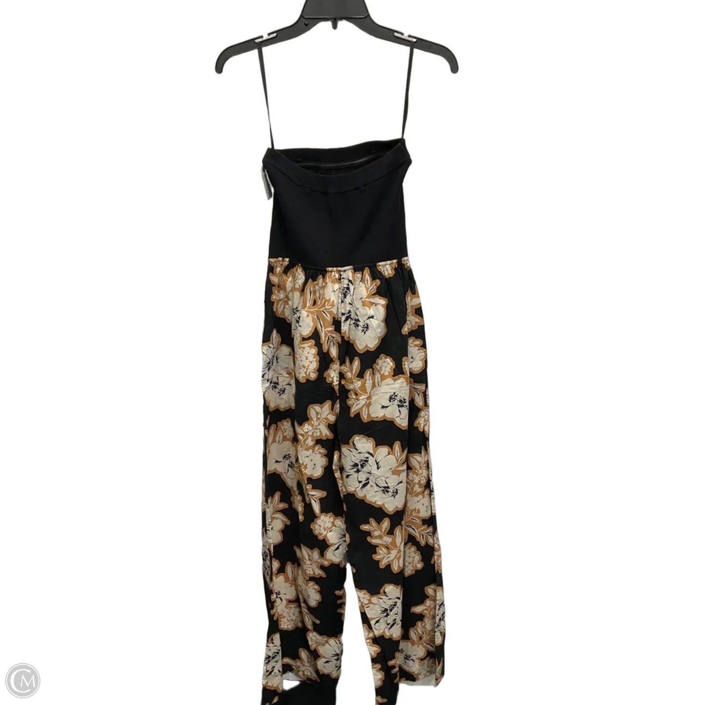 Jumpsuit By Evereve In Black & Brown, Size: M
