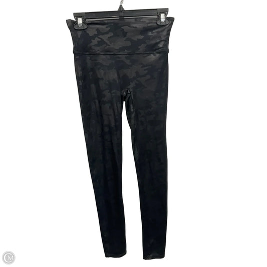 Athletic Leggings By Spanx In Black, Size: M