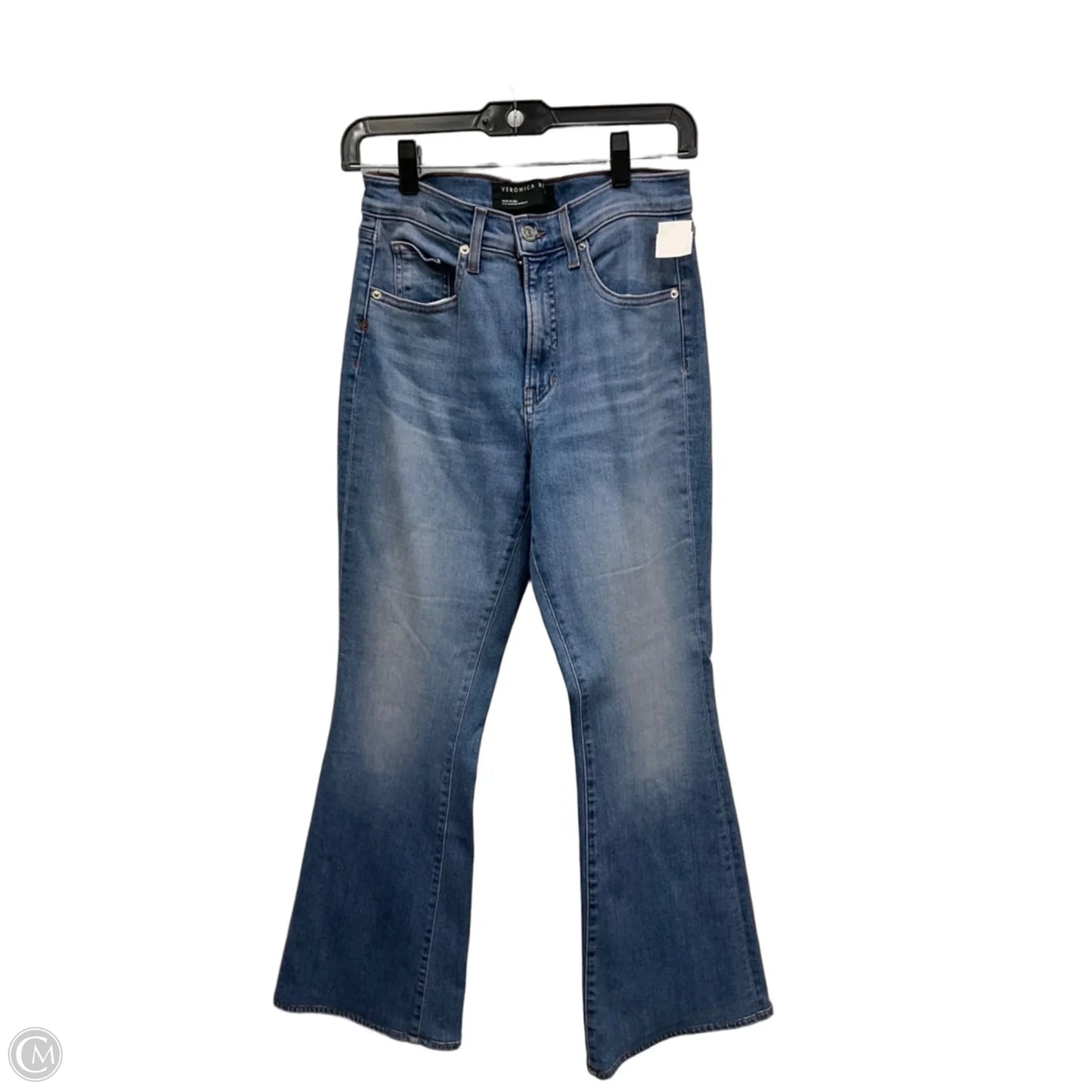 Jeans Boot Cut By Veronica Beard In Blue Denim, Size: 8