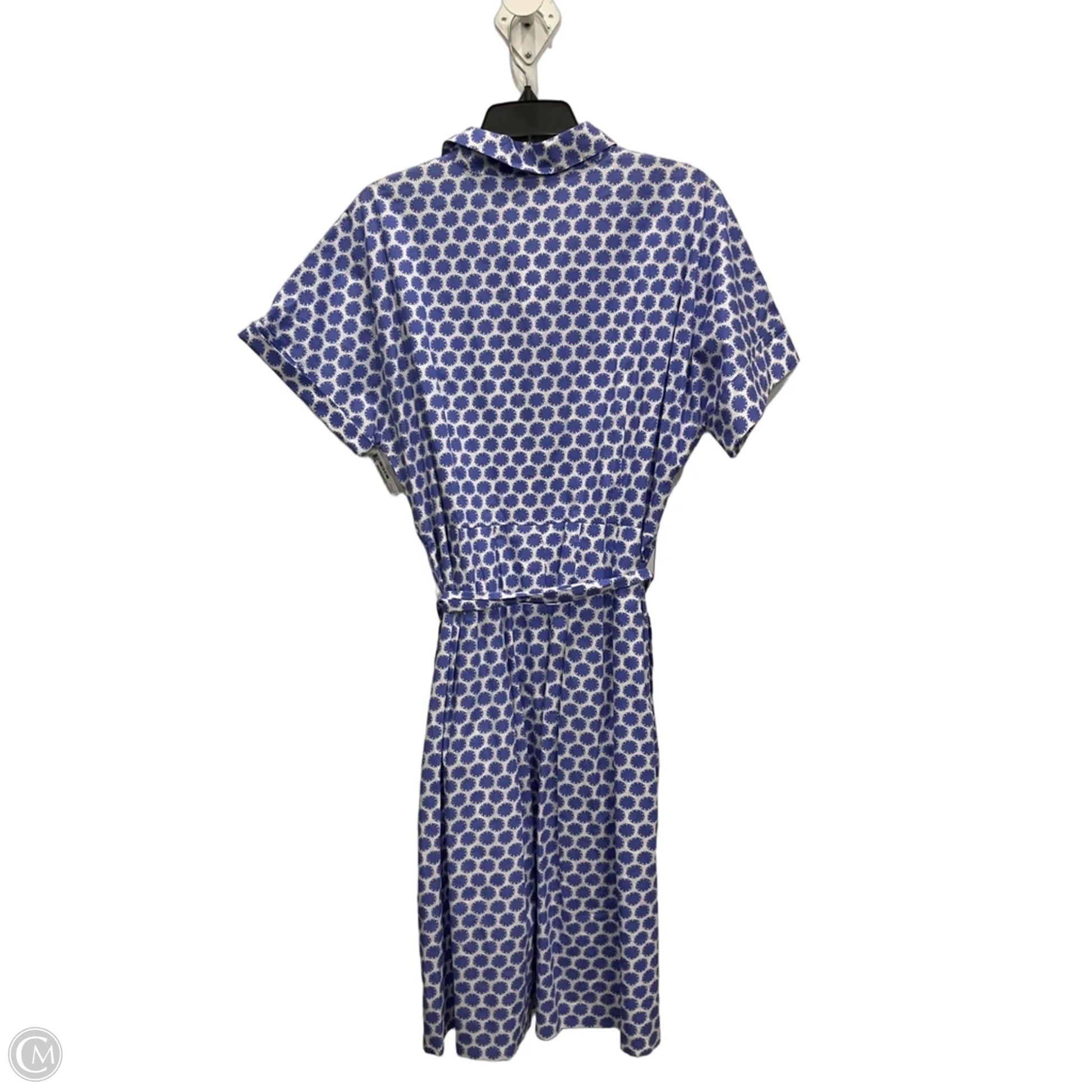 Dress Casual Midi By Talbots In Blue & White, Size: Xxl – Clothes Mentor  Gahanna OH #129