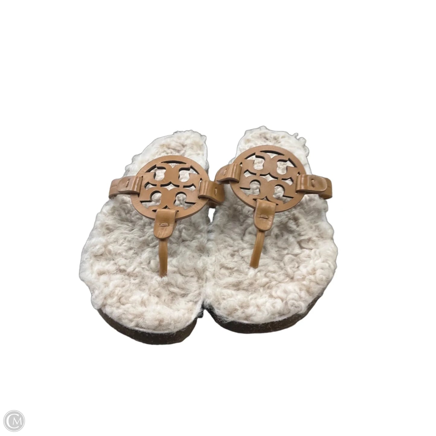 Sandals Designer By Tory Burch In Tan, Size: 7