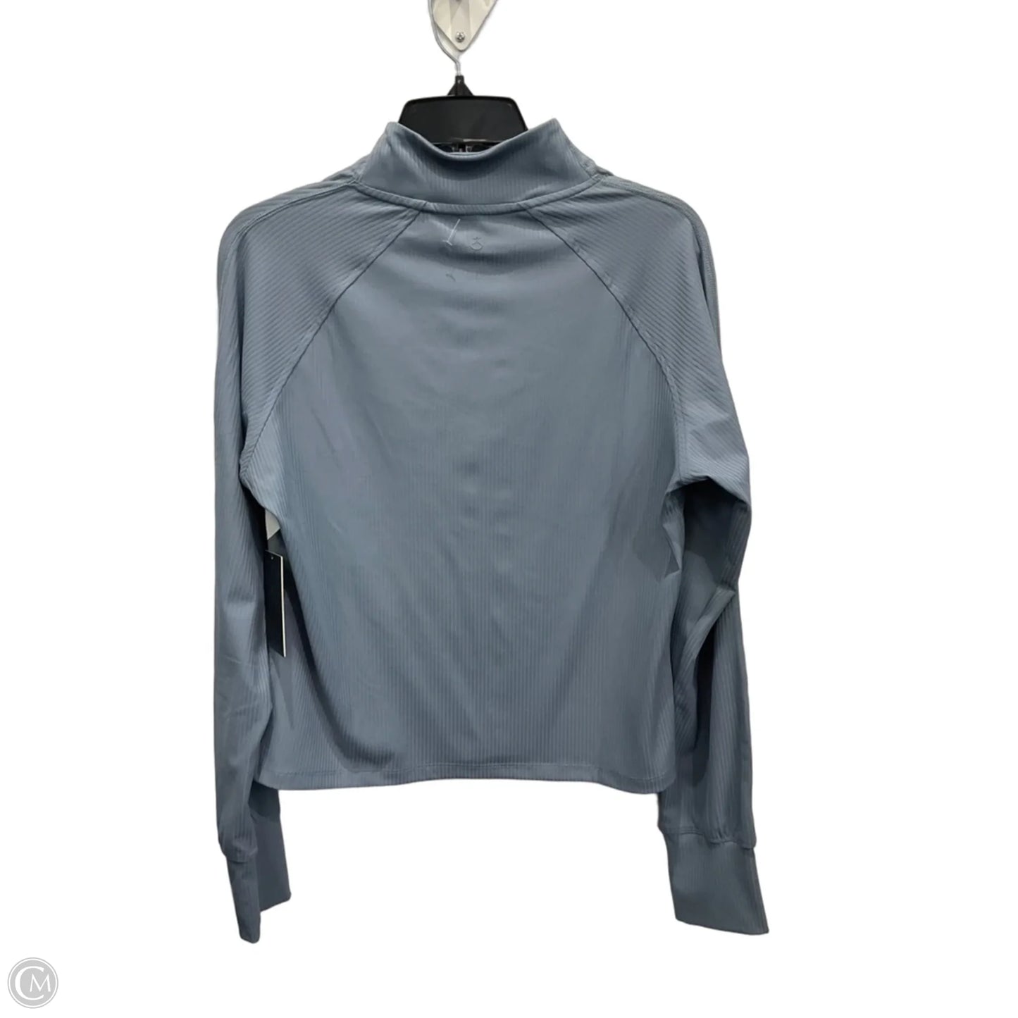 Athletic Jacket By Danskin In Blue, Size: M