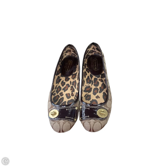 Shoes Designer By Coach In Brown, Size: 8.5