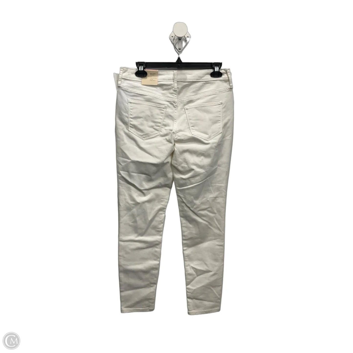 Jeans Skinny By Universal Thread In White Denim, Size: 4