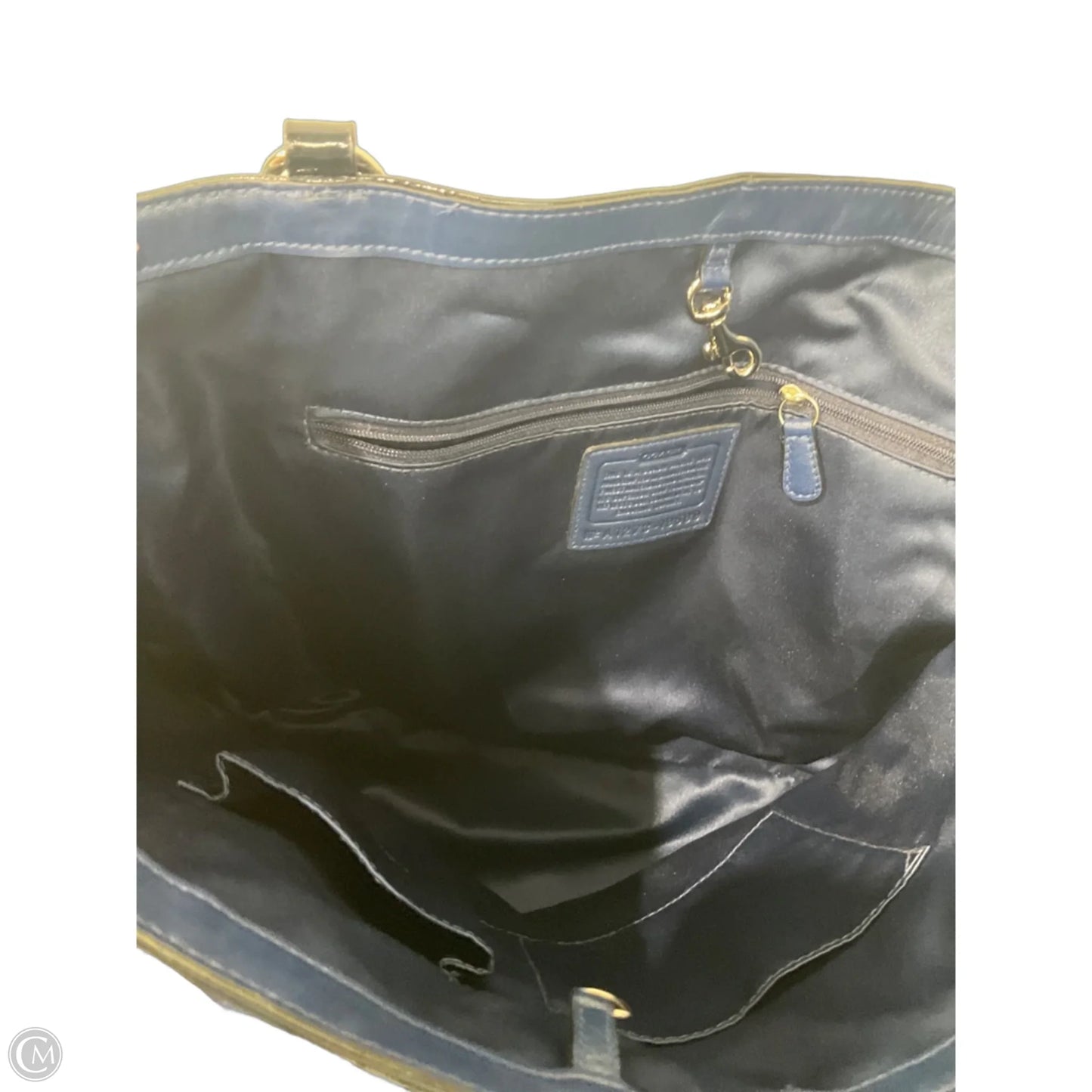 Handbag Designer By Coach, Size: Large