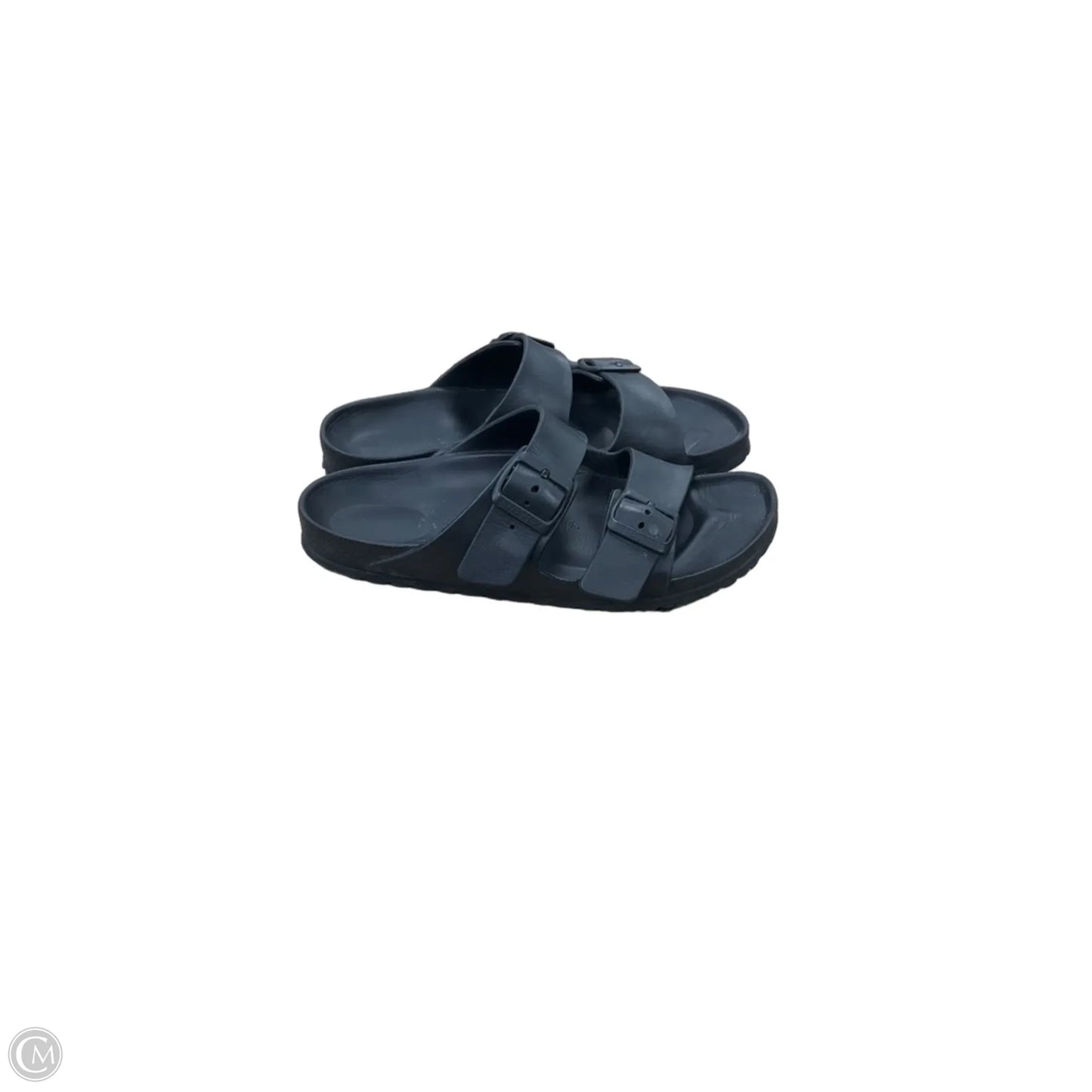 Sandals Flats By Birkenstock In Black, Size: 9