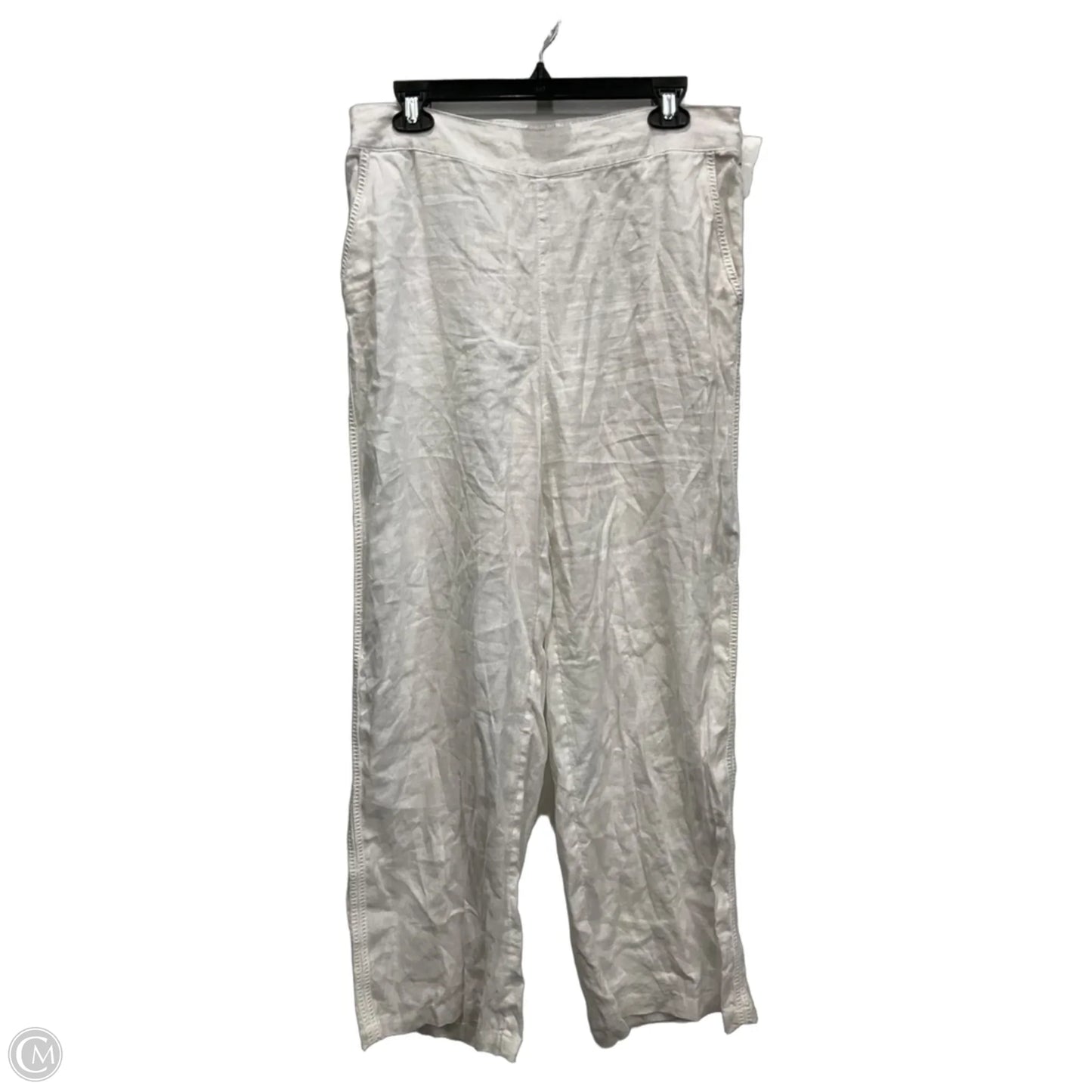 Pants Linen By Joie In White, Size: 12