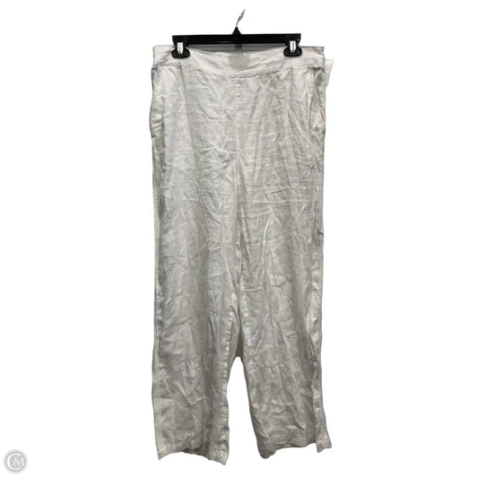 Pants Linen By Joie In White, Size: 12