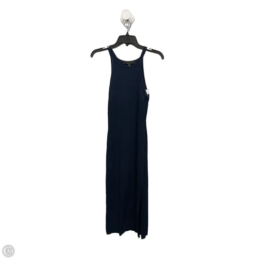 Dress Casual Midi By White House Black Market In Blue, Size: S