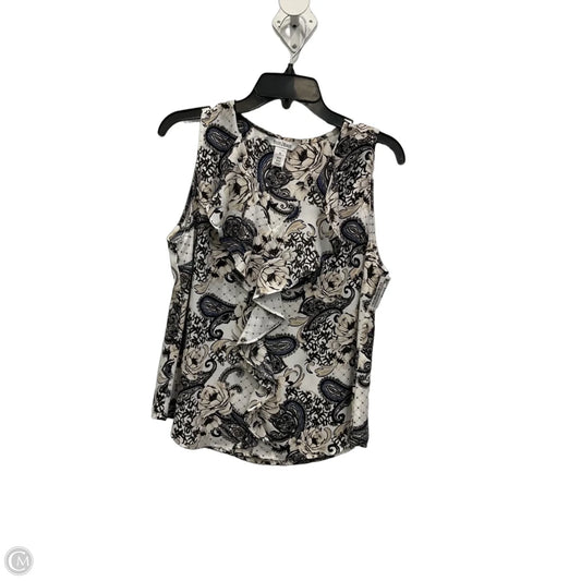 Top Sleeveless By White House Black Market In Multi-colored, Size: M