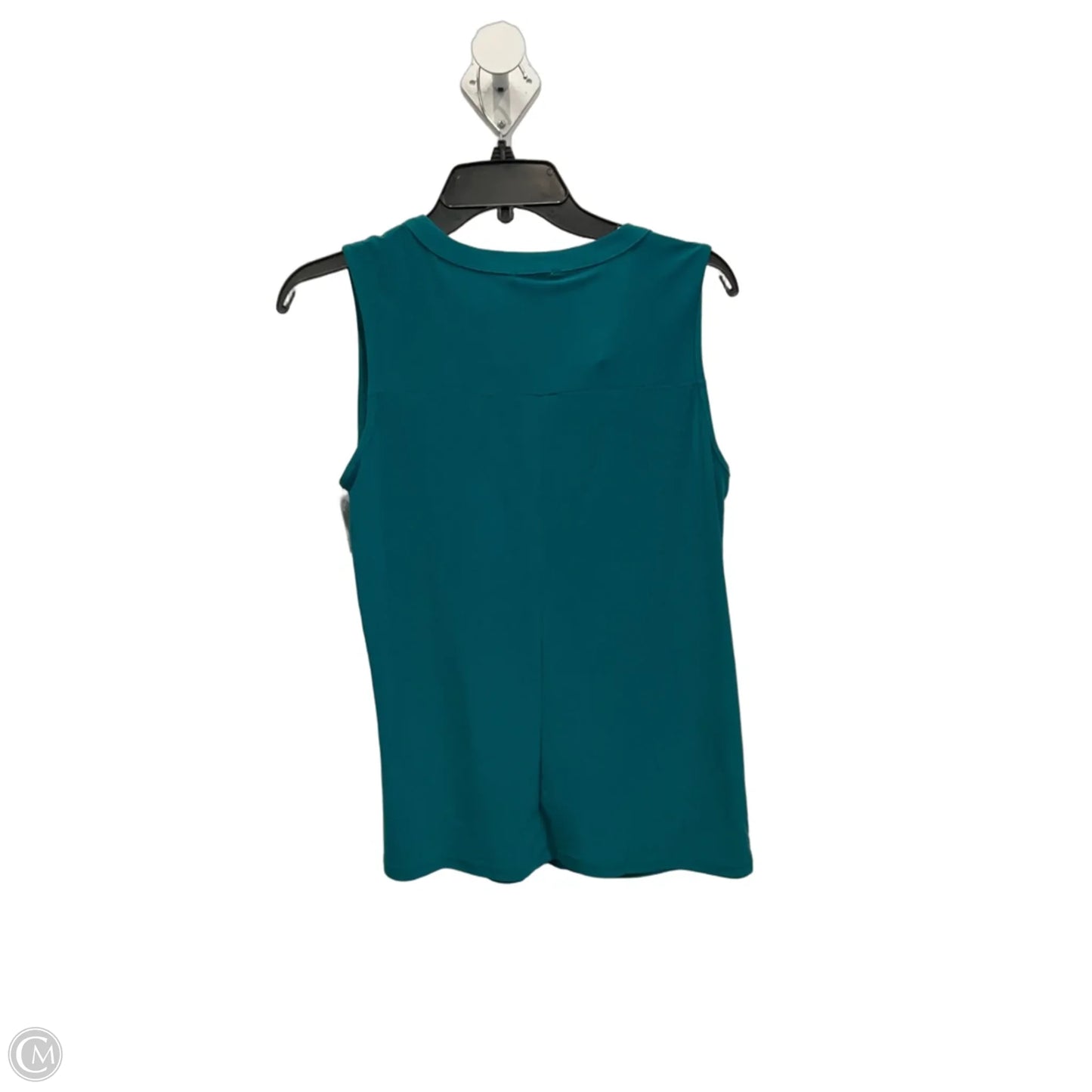 Top Sleeveless By Clothes Mentor In Teal, Size: S