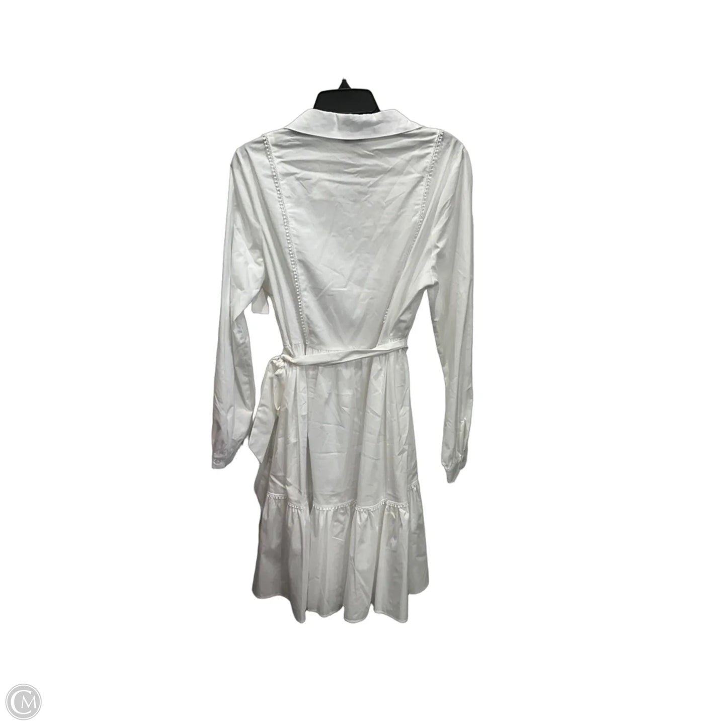 Dress Casual Midi By Nanette By Nanette Lepore In White, Size: L