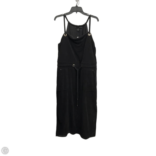 Dress Casual Maxi By White House Black Market In Black, Size: L