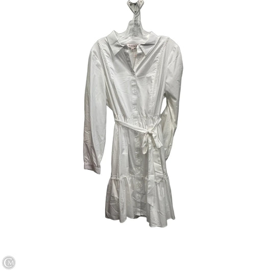 Dress Casual Midi By Nanette By Nanette Lepore In White, Size: L