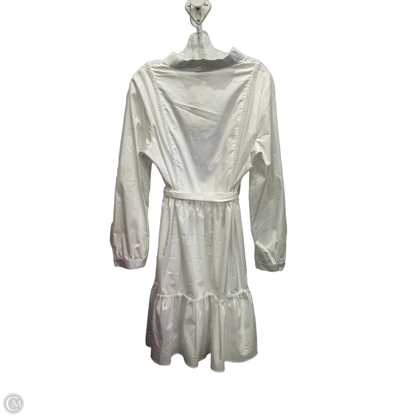 Dress Casual Midi By Nanette By Nanette Lepore In White, Size: L