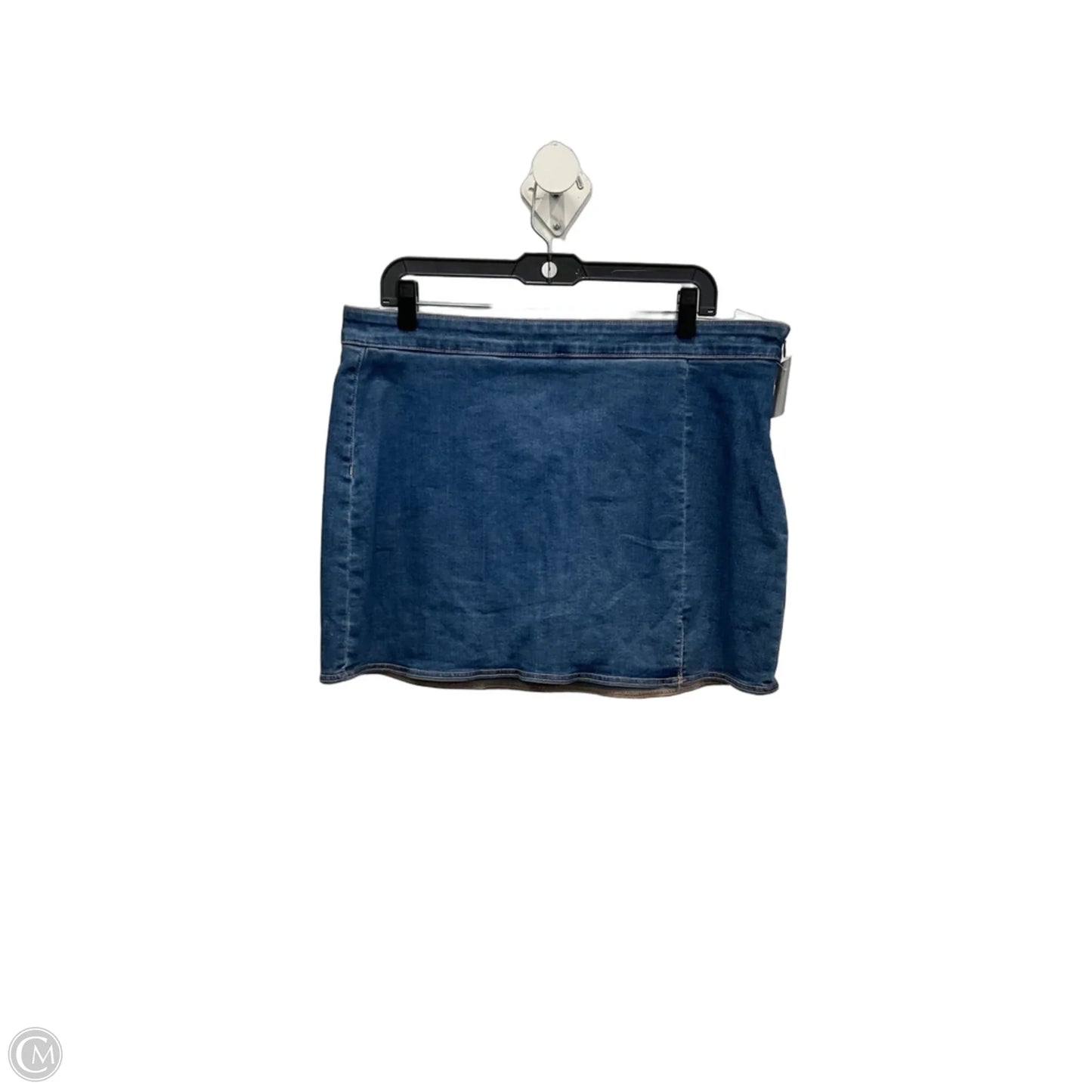 Skort By American Eagle In Blue Denim, Size: 16