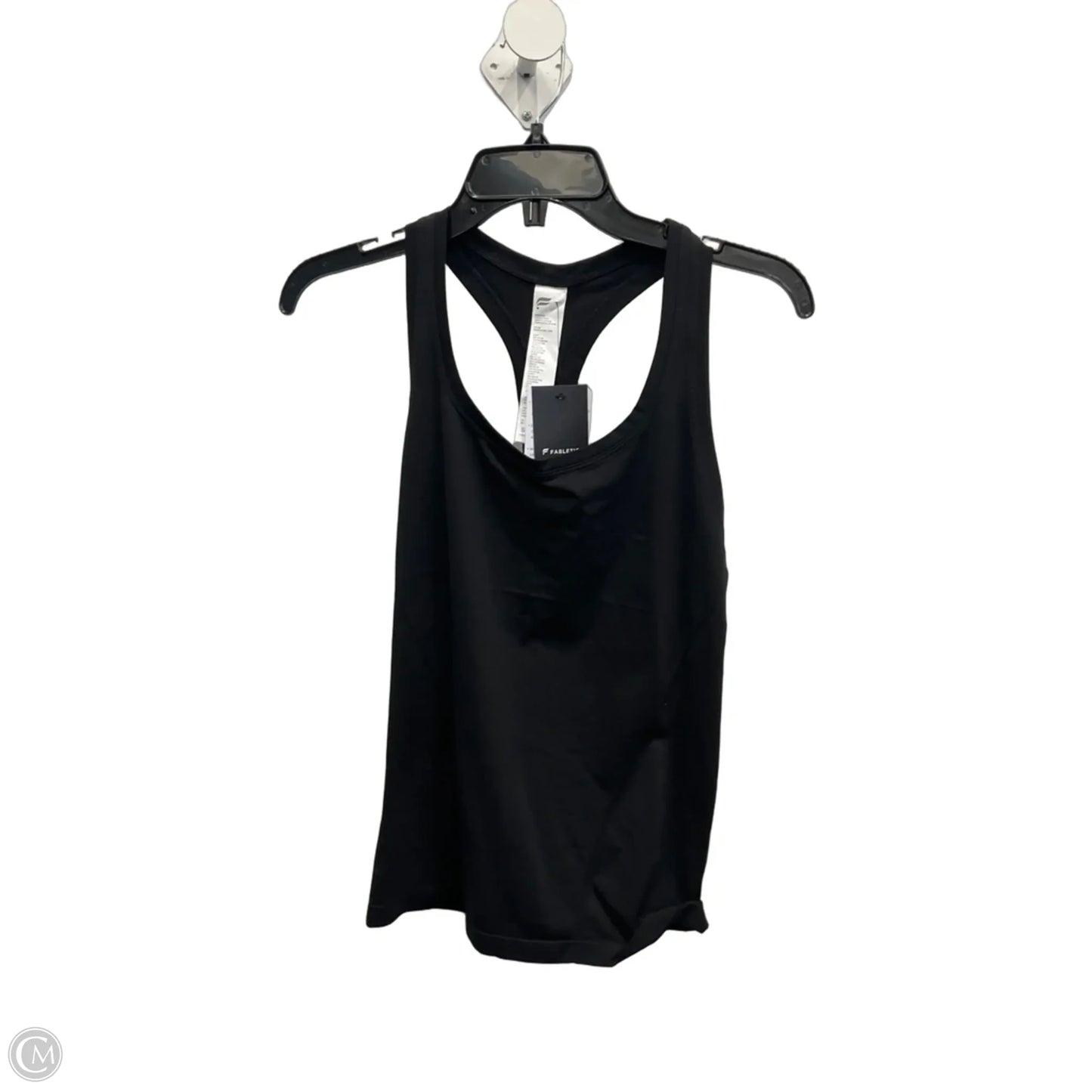Athletic Tank Top By Fabletics In Black, Size: S