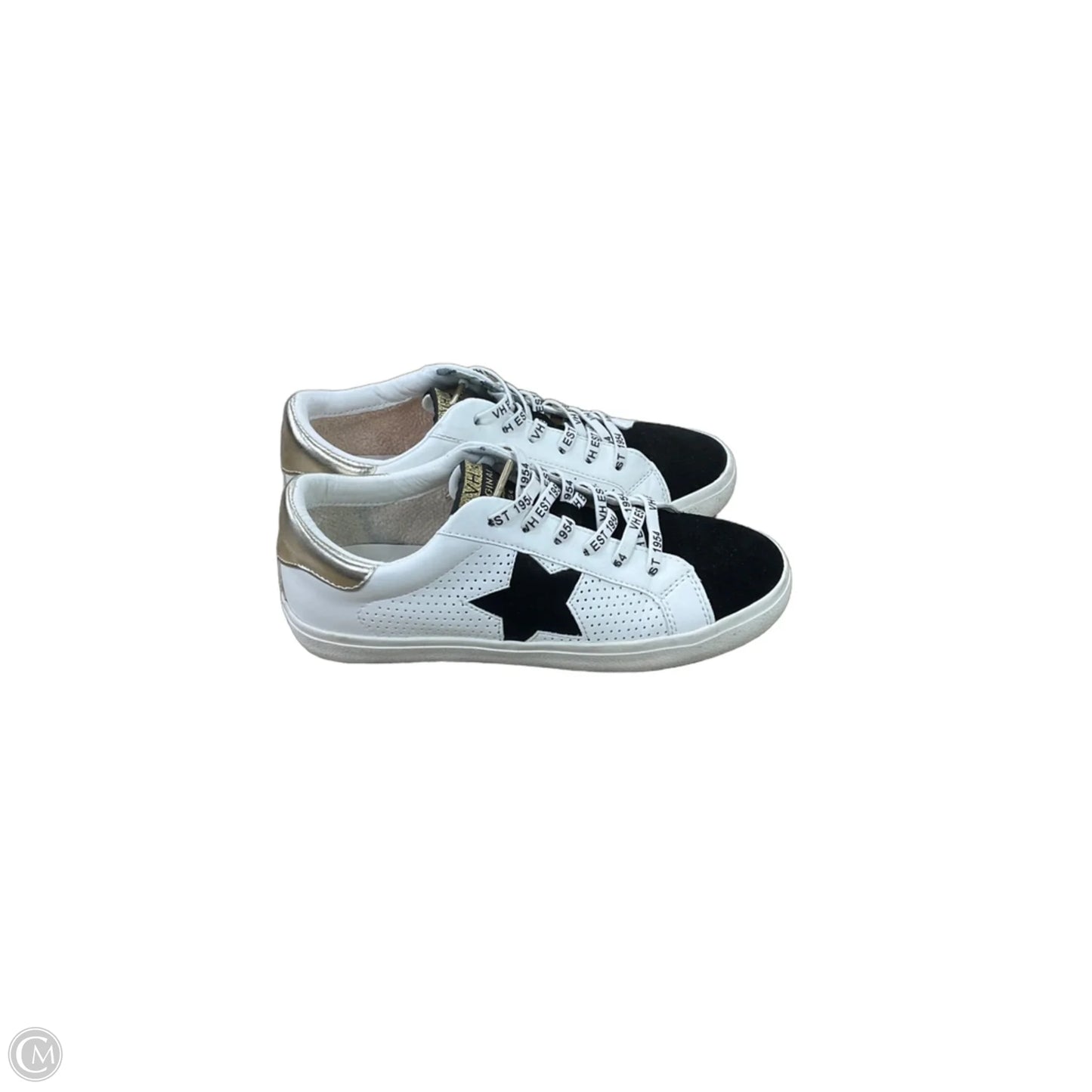 Shoes Sneakers By Vintage Havana In Black & White, Size: 8