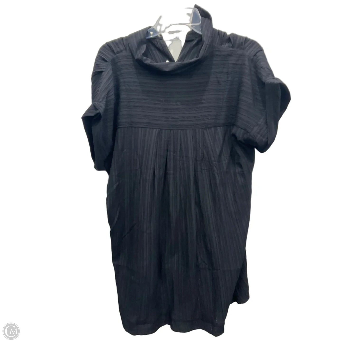 Blouse Sleeveless By Cato In Black, Size: Xl