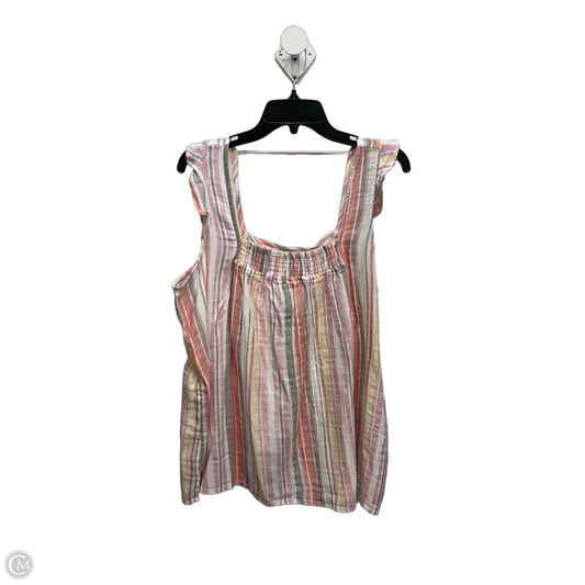Top Sleeveless By Maurices In Multi-colored, Size: Xl
