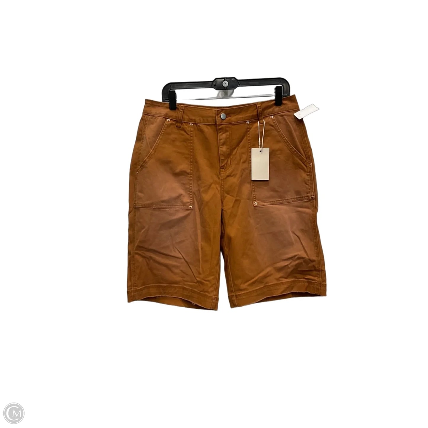 Shorts By Clothes Mentor In Orange, Size: 14