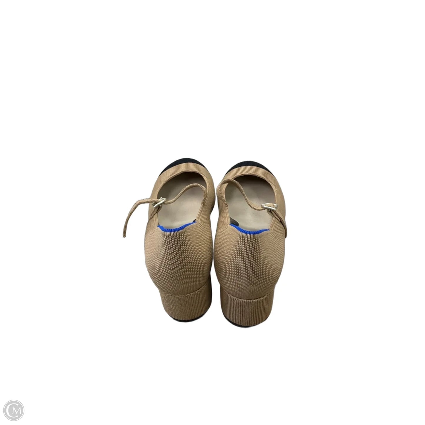 Shoes Heels Block By Rothys In Black & Tan, Size: 7