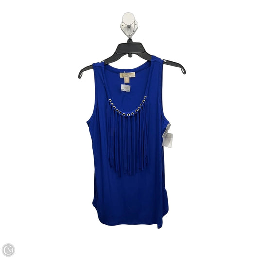 Top Sleeveless By Michael By Michael Kors In Blue, Size: L