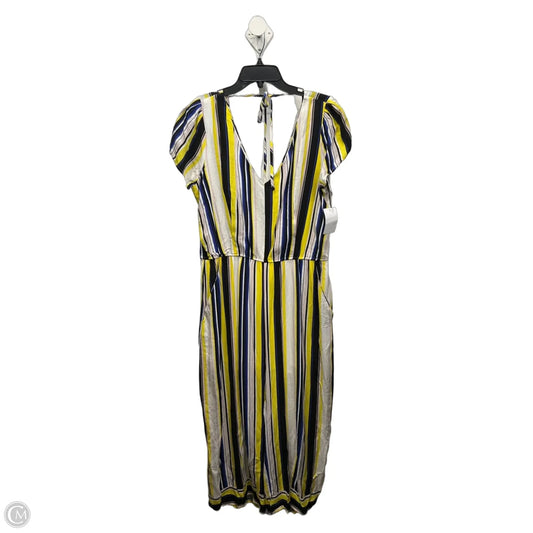 Jumpsuit By Clothes Mentor In Multi-colored, Size: L