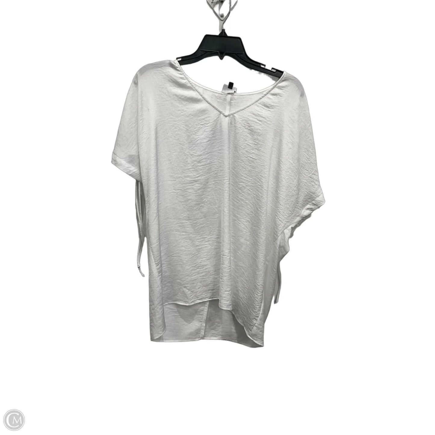 Top Short Sleeve By Cabi In White, Size: S