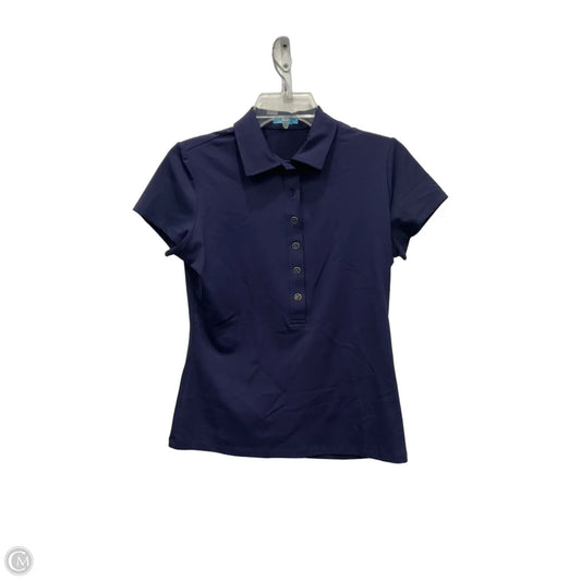 Top Short Sleeve By J Mclaughlin In Blue, Size: Xs