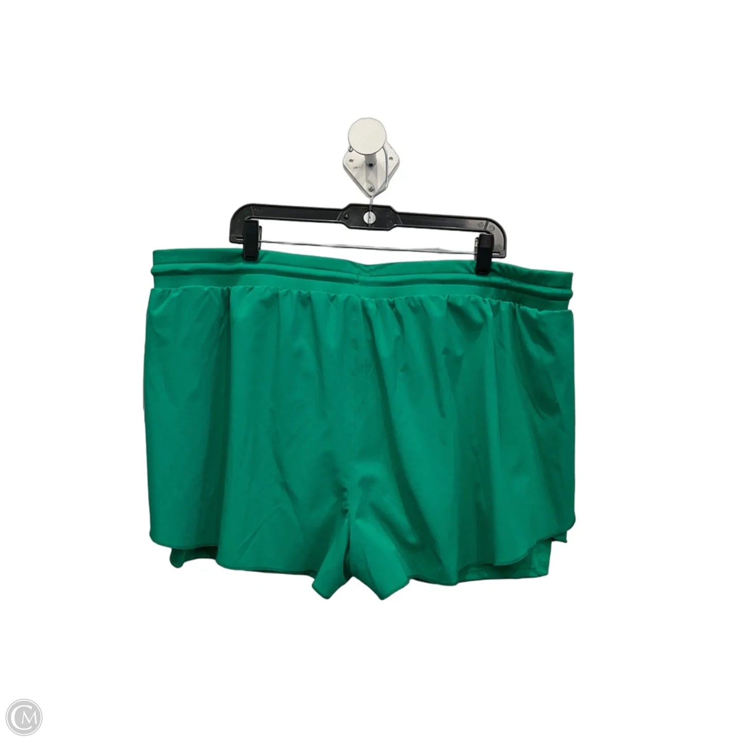 Athletic Shorts By Mta Sport In Green, Size: 2x