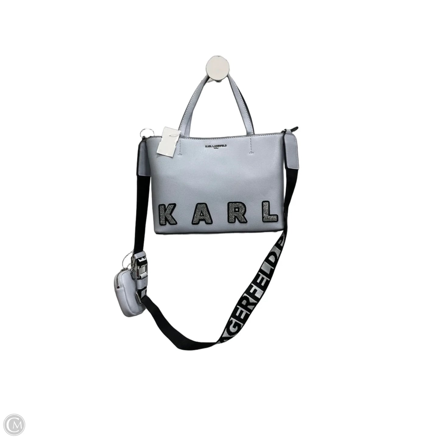 Crossbody Designer By Karl Lagerfeld, Size: Medium
