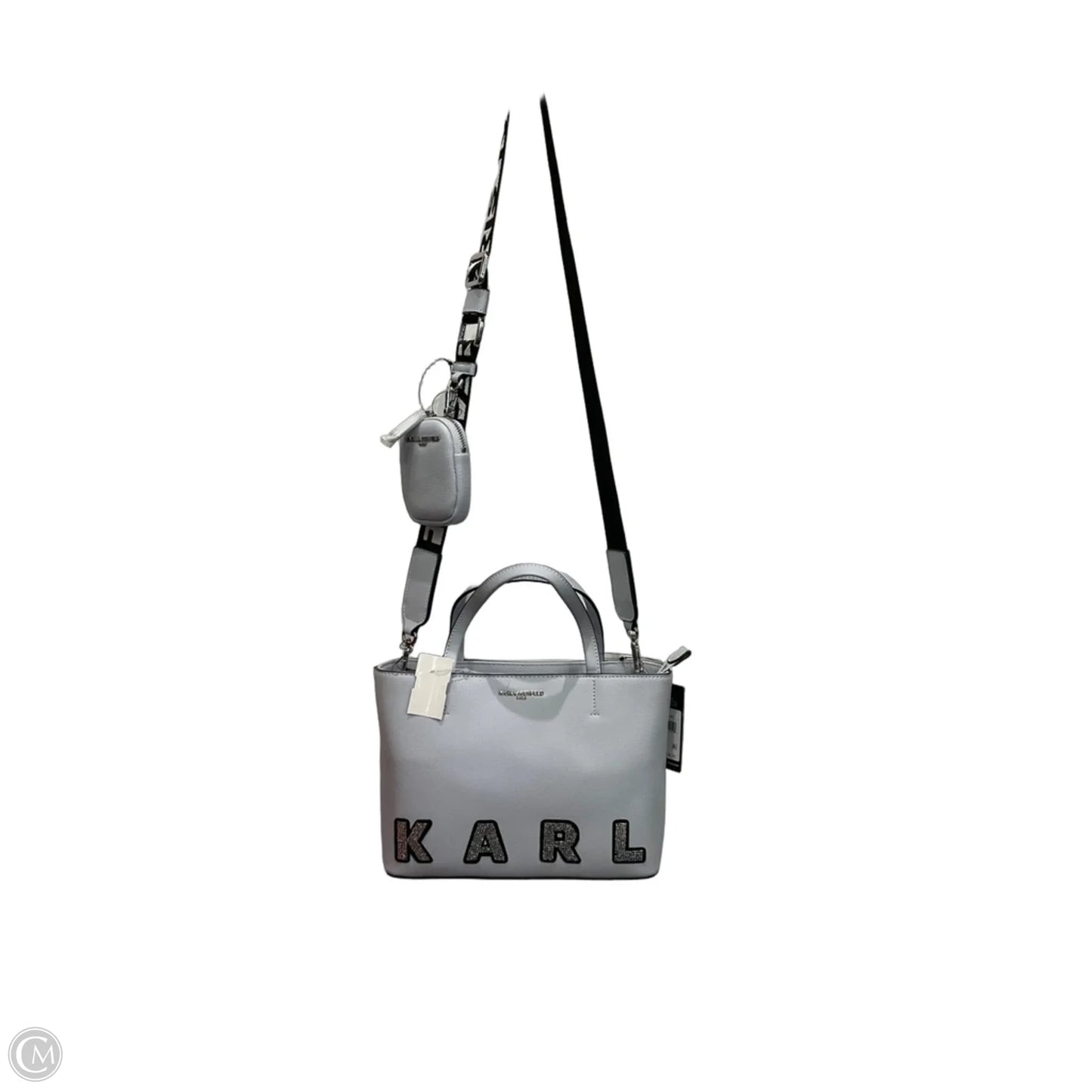 Crossbody Designer By Karl Lagerfeld, Size: Medium